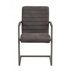 RO Cliv Armchair Dark Grey